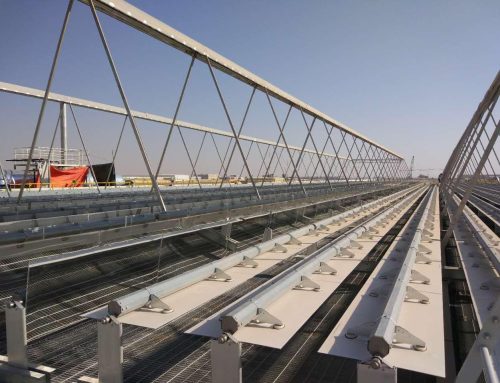 Shuangliang supplied the steam absorption chiller based on a solar system